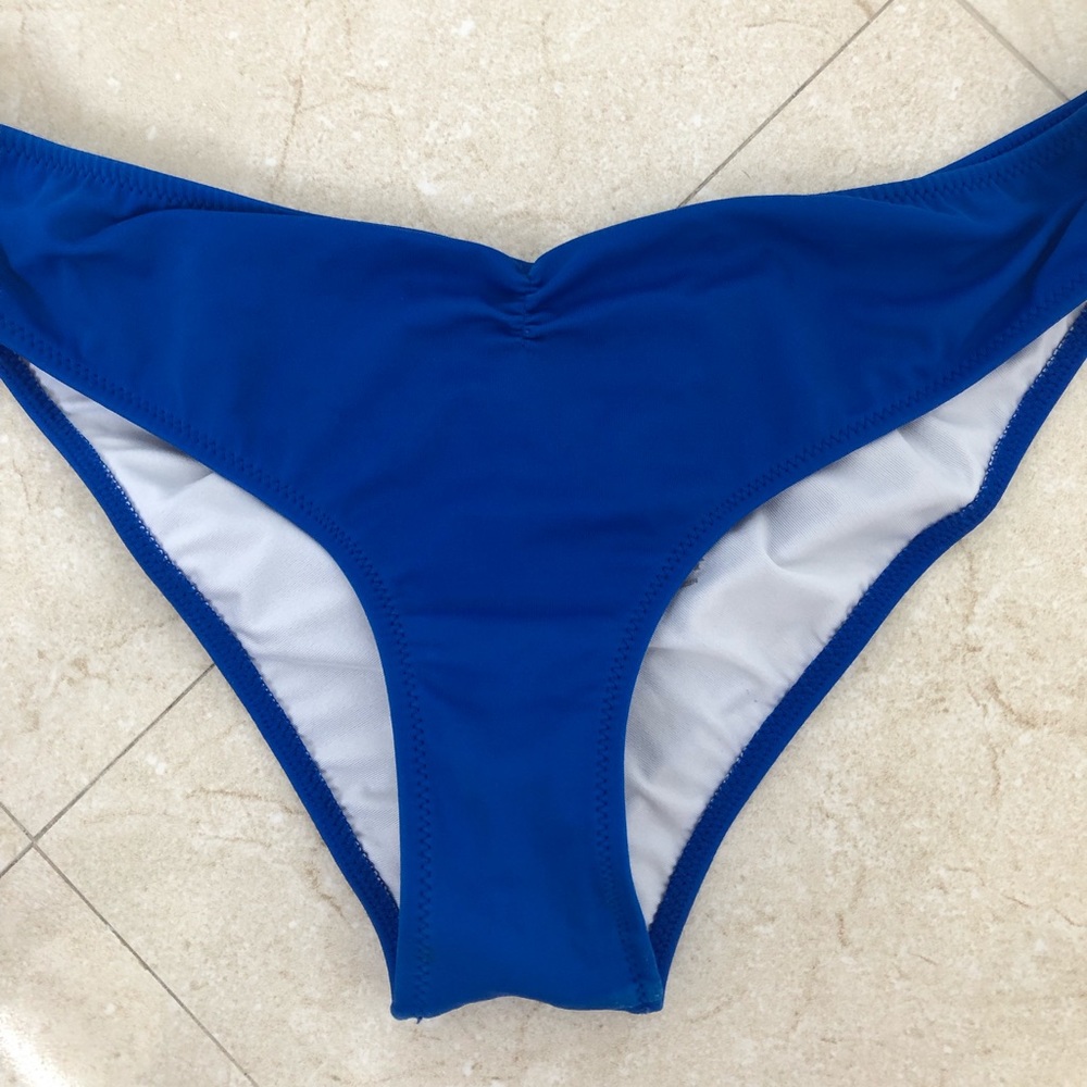 PINK royal blue swim bottom